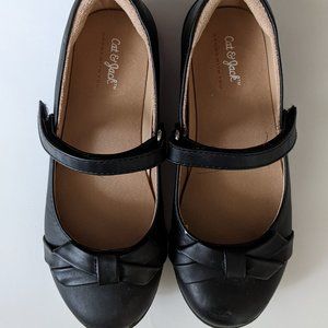 Girls' Hydia Slip-On Ballet Flats - Cat & Jack™ Black